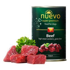  NUEVO DOG Adult Beef konzerv 400 g
