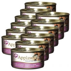 Applaws Cat - konzerv macskáknak makrélával és szardíniával, 12 x 70g