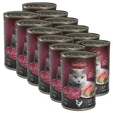 Cica konzerv Leonardo - Baromfi 12 x 400g