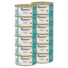 Applaws Tonhalas konzervá macskáknak 12 x 70 g
