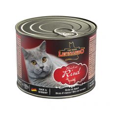 Leonardo konzerv macskáknak, Marha 200 g