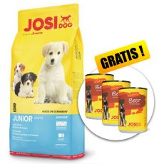 JOSIDOG Junior 15 kg + 3 kutyakonzervek GRÁTISZ