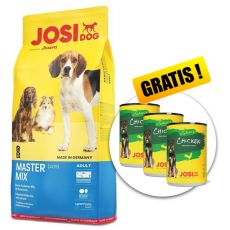 JOSIDOG Master Mix 15 kg + 3 kutyakonzervek GRÁTISZ