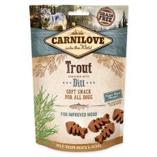 Carnilove Dog Semi Moist Snack Trout enriched with Dill 200 g