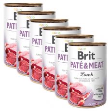 Brit Paté & Meat Lamb konzerv 6 x 400 g
