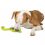 Kutyajáték - gumikígyó nyitható résszel a jutalomfalatok tárolásához, 42 cm