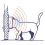 Microchipes ajtó macskáknak és kutyáknak Ferplast SWING LARGE MICROCHIP - fehér