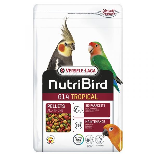 Versele Laga NutriBird G14 Tropical 1 kg - papagáj eleség