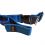 Kék biztonsági nyakörv fogantyúval 40 - 65 cm, 40 mm