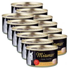 Miamor Filet konzerv csirke és tészta 6 x 100 g