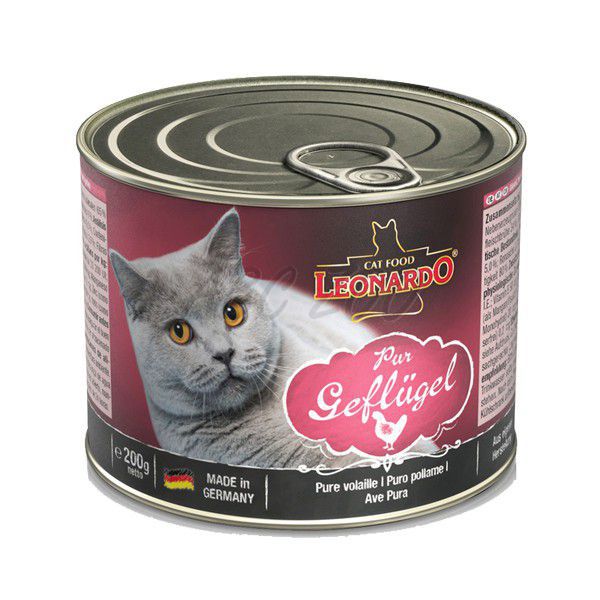 Leonardo konzerv macskáknak - Baromfi 200 g