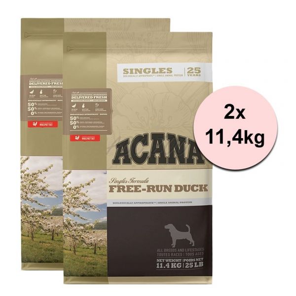 ACANA Singles Free-Run Duck 2 x 11,4 kg