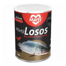 MARTY Deluxe Minced Salmon konzerv macskáknak 400 g