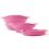 BecoBowl EKO Travel összecsukható hordozható tál rózsaszín, L