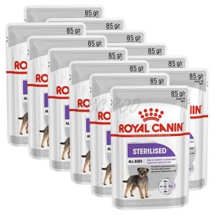 Royal Canin Sterilised Dog Loaf alutasakos pástétom ivartalanított kutyák számára 12 x 85 g