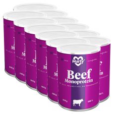MARTY Beef Monoprotein konzerv 12 x 400 g