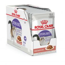 Royal Canin Sterilised Gravy sz&oacute;szos tasak ivartalan&iacute;tott macsk&aacute;knak 12 x 85 g