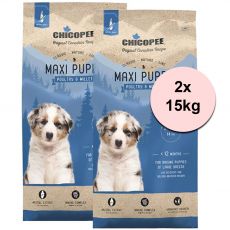 CHICOPEE Maxi Puppy Poultry & Millet 2 x 15 kg