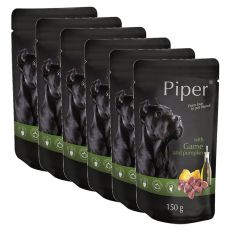 Piper Adult alutasakos eledel vadhússal és sütőtökkel 6 x 150 g