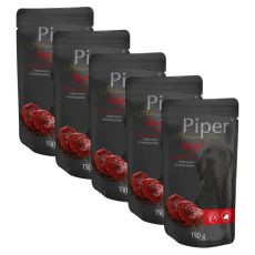 Piper Platinum Pure alutasakos eledel  marhahús és barna rizs 5 x 150 g