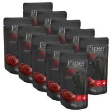 Piper Platinum Pure alutasakos eledel  marhahús és barna rizs 10 x 150 g