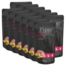 Piper Platinum Pure alutasakos eledel pulyka és burgonya 12 x 150 g
