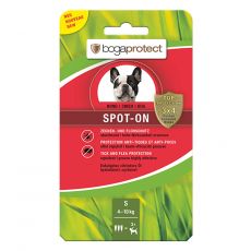 BOGAPROTECT Spot-On S, parazitaellenes cseppek kutyák számára 3 x 1,2 ml
