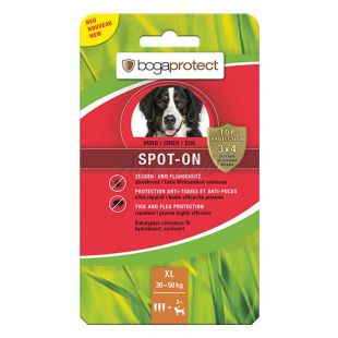 BOGAPROTECT Spot-On XL, parazitaellenes cseppek kutyák számára 3 x 4,5 ml