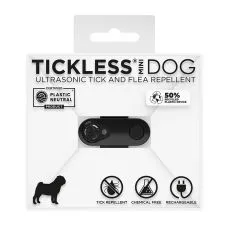 TICKLESS MINI &uacute;jrat&ouml;lthető ultrahangos rovarriaszt&oacute; kuty&aacute;k sz&aacute;m&aacute;ra &ndash;fekete