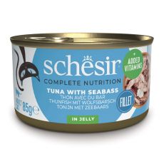 Schesir macskaeledel - Tonhal és tengeri sügér aszpikban 85 g