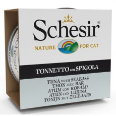 Schesir macskaeledel - Tonhal és tengeri sügér aszpikban 85 g