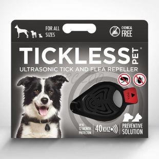 TICKLESS PET ultrahangos kullancsriaszt&oacute; &ndash; fekete