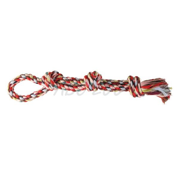 Kutyajáték - csomós kötél rágóka, 60 cm
