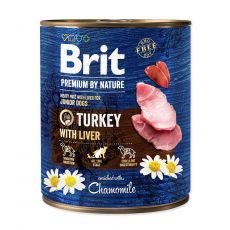 Konzerv Brit premium by Nature Junior Turkey & Liver 800 g