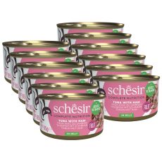 Schesir macskaeledel - Tonhal sonkával aszpikban 12 x 85 g