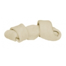 Csomós csont kutyának - fehér 110g, 16cm