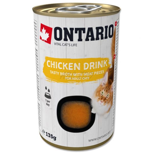 Ontario Macska csirke ital 135 g