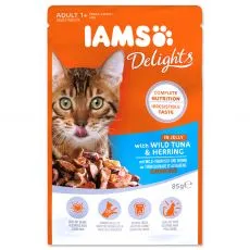 Iams Macska vad tonhal &eacute;s hering 85 g
