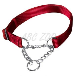 Folytó nyakörv kutyáknak, piros, L - XL, 45 - 70 cm