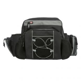 Sportos hátizsák, fekete- 21 × 20 × 15 cm