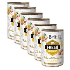  Brit Fresh Chicken with Sweet potato konzerv 6 x 400 g