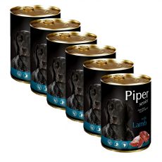 Piper Senior konzerv bárányhússal 6 x 400 g