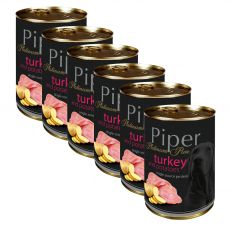 Piper Platinum Pure konzerv pulyka és burgonya 6 x 400 g