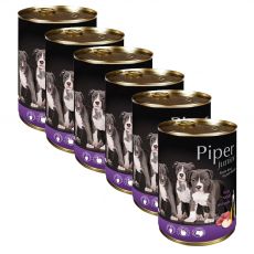 Can Piper Junior veal meat and apple konzerv 6 x 400 g