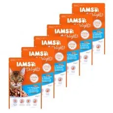Iams Macska vad tonhal &eacute;s hering 6 x 85 g
