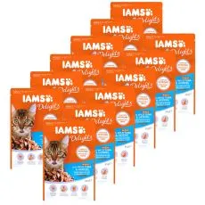 Iams Macska vad tonhal &eacute;s hering 12 x 85 g