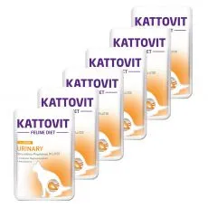 Kattovit Urinary, csirke zacsk&oacute;s eledel 6 x 85 g