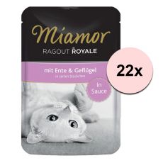 Miamor Ragout Royale kacsa + baromfi 22 x 100 g