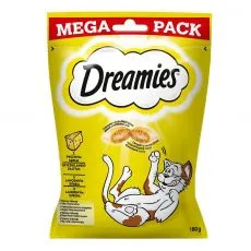 Dreamies jutalomfalatok l&aacute;gy sajttal macsk&aacute;k sz&aacute;m&aacute;ra 180 g