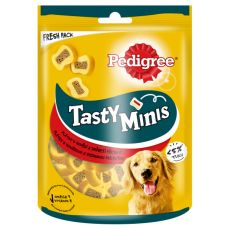 Pedigree Tasty Minis marha és baromfiszeletek 155 g